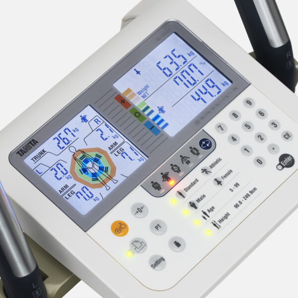Body composition analyzer MC-780MA S WH Display close-up